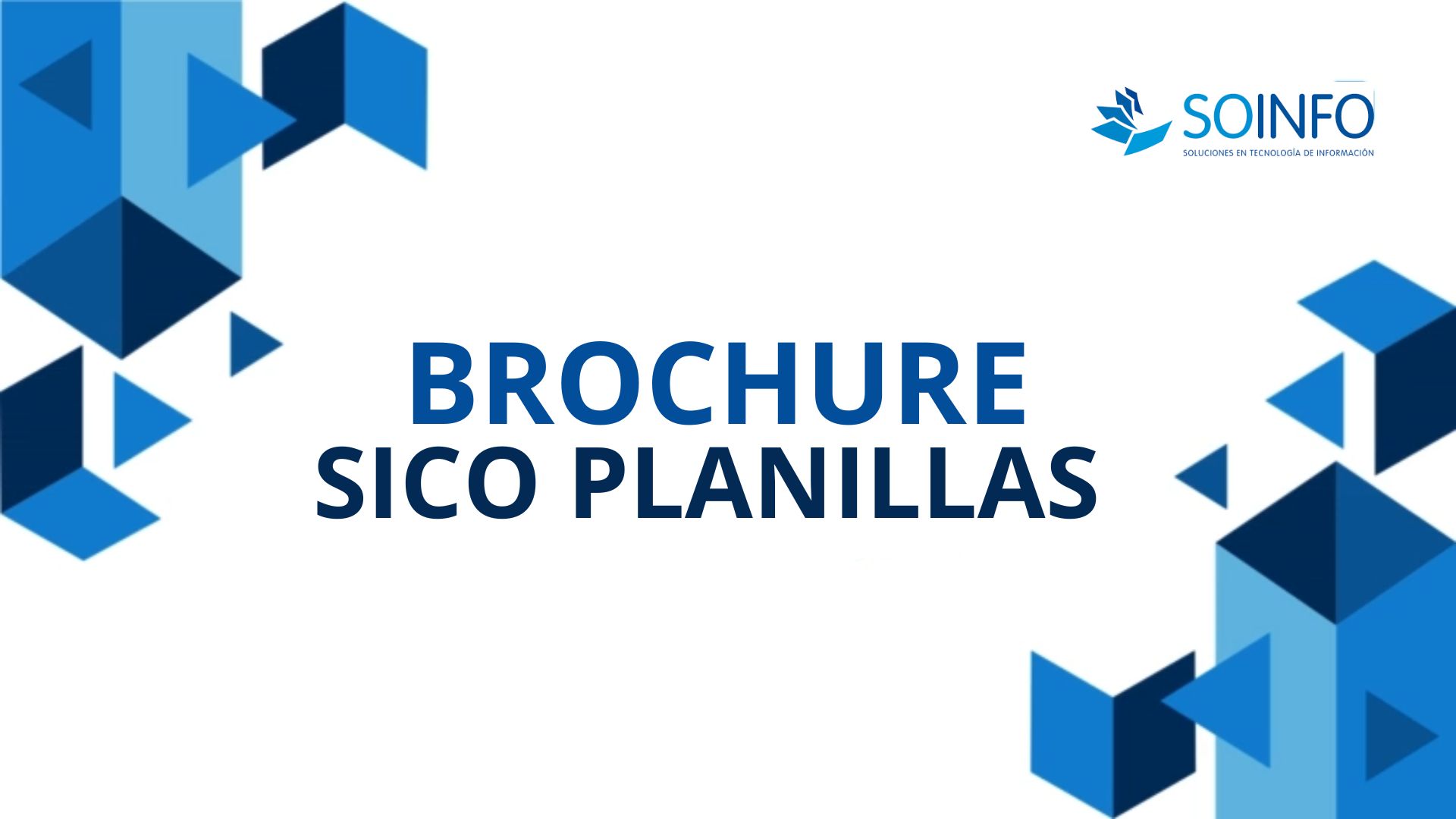 Brochure Sico Planillas